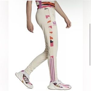 Adidas Women's Tiro x Thebe Magugu Side-Striped Track Zippered Pants Size XS